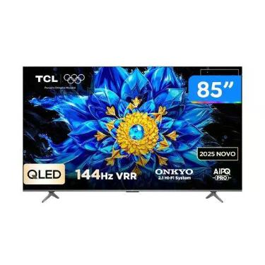 Imagem de Smart TV TCL 85 Polegadas QLED 4K P8L WiFi Bluetooth Google TV HDR10+ 