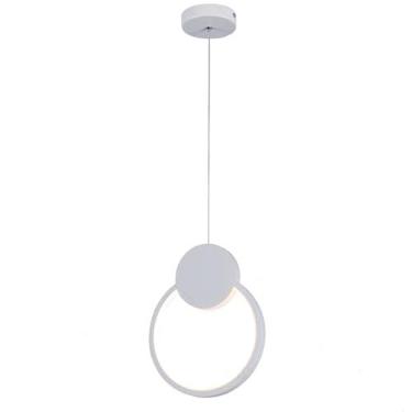 Imagem de PENDENTE Φ26×20CM 12W 3000K 840LM BIVOLT METAL BRANCO+SILICONE CABO:2M CX:25×5,5×25CM 0,6KG EAN:790
