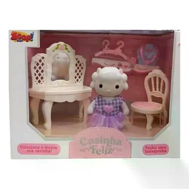 Imagem de Casinha feliz colecao penteadeira - zoop toys zp01236