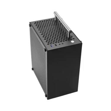 Imagem de Gabinete Mini ITX 7L Com Painel Lateral De Malha Acrílica, Alça Portát