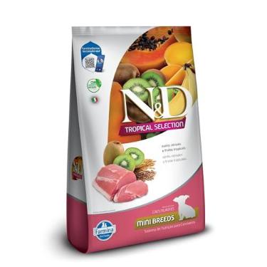 Imagem de N&D Tropical para Cães Filhotes de Raças Mini e Pequenas Sabor Suíno, Cereais e Frutas Tropicais 2,5Kg