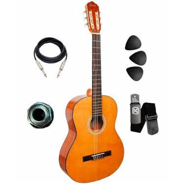Imagem de Violão Eletroacústico Nylon Giannini Performance Plus N-17 N (N)
