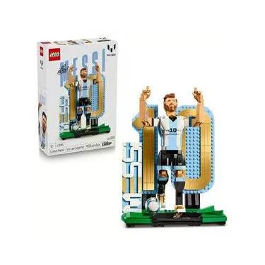 Imagem de LENDA DO FUTEBOL LEGO EDITIONS LIONEL MESSI 958 PEÇAS 43015