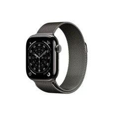 Apple Watch Series 11 GPS + Cellular, Caixa Ardósia de Titânio de 42 mm, Pulseira Ardósia Estilo Milanês - MF8U4AM/A