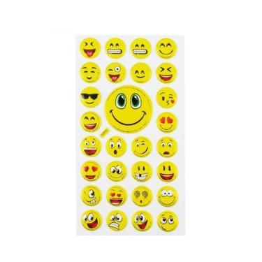 Imagem de YLJ-HT05-M(E)  Cartela Adesivos Emojis Modelos - MILENO COMERCIAL