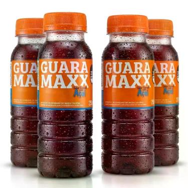 Imagem de Kit 4 Guaraná Açaí Guara Maxx Zero Pronto para Beber 250ml Econômico -