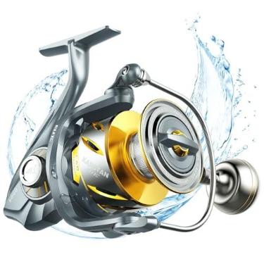 Imagem de KastKing Carretel giratório Kapstan Elite, molinete de pesca em água salgada, tamanho 5000