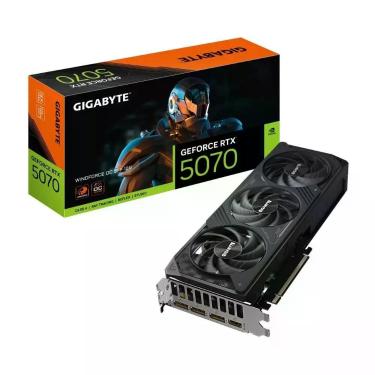 Imagem de Placa de Vídeo GV-N5070WF3OC-12GD Geforce RTX 5070 Windforce OC SFF 12GB GDDR7 192 Bits Gigabyte