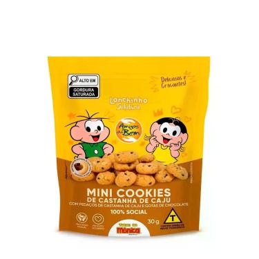 Imagem de Mini Cookies de Castanha-de-Caju Amigos do Bem  30g - Amigos do Bme