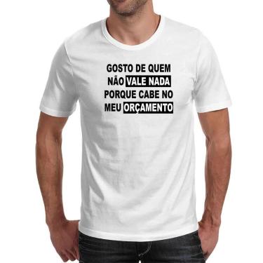 Imagem de Camiseta Unissex Gosto de quem nao vale nada - Alearts, M
