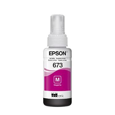 Imagem de Garrafa de Tinta Original Epson EcoTank T673 Magenta - T673320