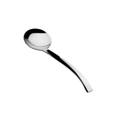 Imagem de Pá para Açúcar Tramontina em Aço Inox com Acabamento Brilho para Servir em Cozinha Ou Eventos