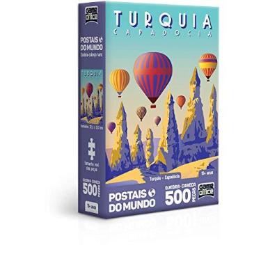 Imagem de Toyster - Quebra-cabeça: Postais do Mundo - Turquia - Capadócia - 500 peças nano - Game Office