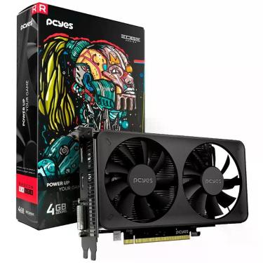 Imagem de Placa de Vídeo Radeon RX550 Projeto Edge 4GB GDDR5 128-bit HDMI DVI Displayport Dual Fan PVEX5504GBDF Pcyes