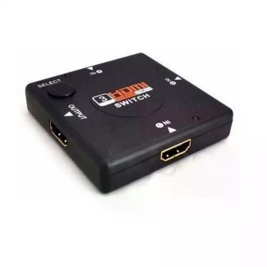 Imagem de Switch Chaveador Divisor Hdmi de 3 Portas