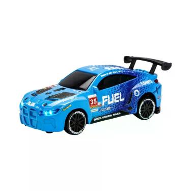 Imagem de Mini Carro RC 1/64 De Alta Velocidade Para Drift 2.4G 4WD Com Controle