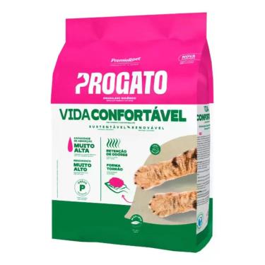 Imagem de Areia Granulado Progato Vida Confortável 10kg - Premier Pet