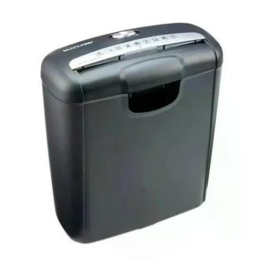 Imagem de Fragmentadora De Papel E Cartao 6 Folhas Multilaser 10L 127V