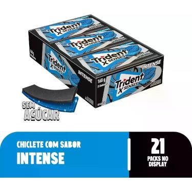 Imagem de Chiclete adams trident c/21 intense, Fresh
