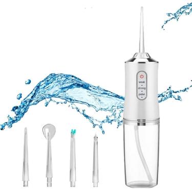 Imagem de Higienizador Bucal De Alta Pressão Para Remover Placa e Tártaro Facilm
