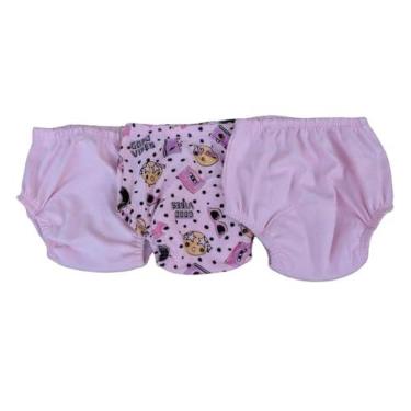 Imagem de kit desfralde calcinha treinamento 3 peças