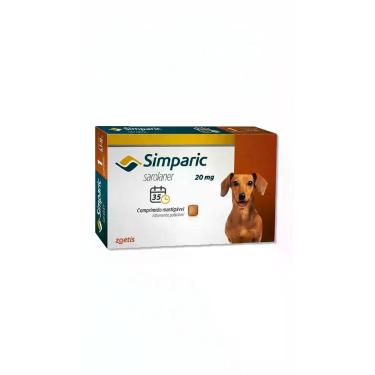 Imagem de Kit 2 Simparic Antipulgas E Carrapatos Cães 5,1 A 10kg - Congratulatio