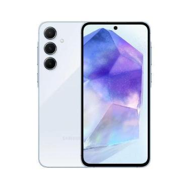 Imagem de Usado: Galaxy A55 256GB Azul claro Excelente - Trocafy - Samsung, 256G