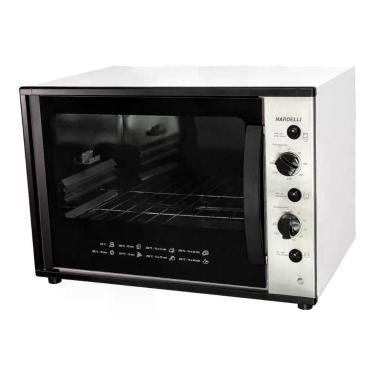 Imagem de Forno Elétrico de Bancada Mobilar Eletro Smart 60s 60L 1750W com Espeto Giratório Preto 220V