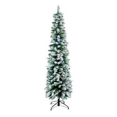 Imagem de Árvore de Natal Nevada Slim Luxo 1,80 m com 282 Galhos