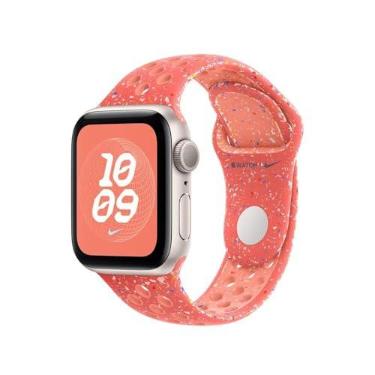 Imagem de Pulseira Apple Watch Esportiva Nike 40 mm, Brasa-magia P/m