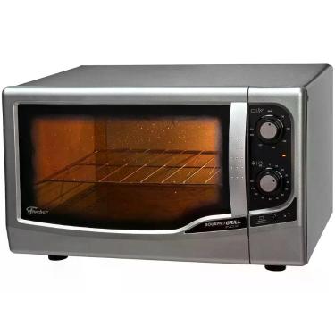 Imagem de Forno Elétrico Fischer Gourmet Grill Bancada 44L INOX 220V, Prata, 220