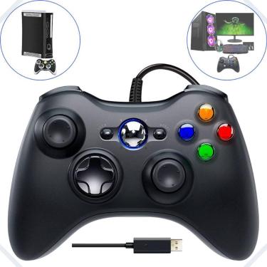 Imagem de Controle Gamer com Conexão USB Joystick Ergonômico de Qualidade - Pin