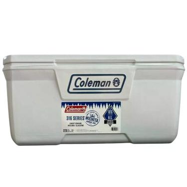Imagem de Caixa Térmica Cooler 150 Qt 142 Lt Marine Branca Coleman