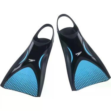 Imagem de Nadadeira Speedo Power Fin Preto/Azul, 40/42