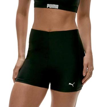 Imagem de Shorts 2 em 1 Academia e Praia Adulto Feminino Puma 26053, Preto, G