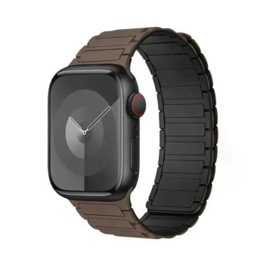 Imagem de Pulseira De Silicone Magnética Para Apple Watch De 40mm 44mm 45mm 49mm