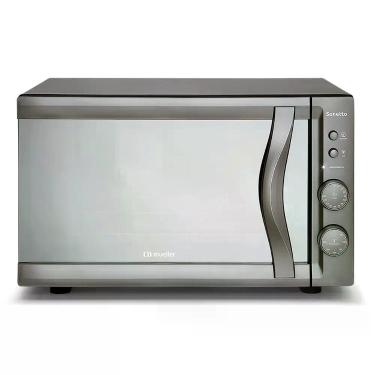 Imagem de Forno Elétrico Mueller Sonetto Espelhado G3, Prata, 110V