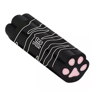 Imagem de Borracha Decorada Holic Pets Tris Preto