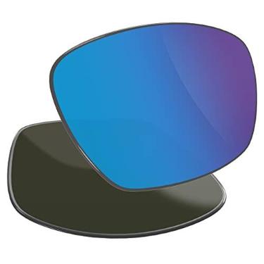 Imagem de Vaep Lentes de reposição polarizadas para óculos de sol Costa Del Mar Flagler - Azul gelo