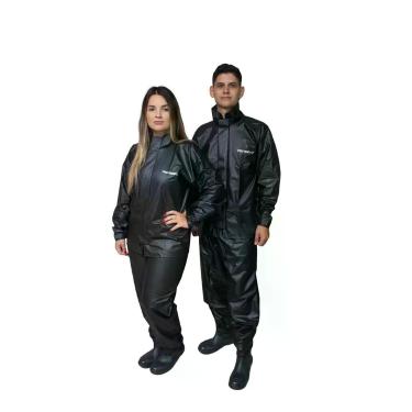 Imagem de Capa De Chuva Moto Motoqueiro Pioneira PVC Pop Unissex Gola, M