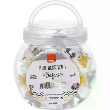 Imagem de Borracha Decorada Safari Mini 3MODELOS POTE-24 - BRW