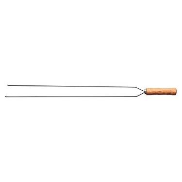 Imagem de Espeto Duplo para Churrasco Tramontina 85cm 26419085 Madeira Natural