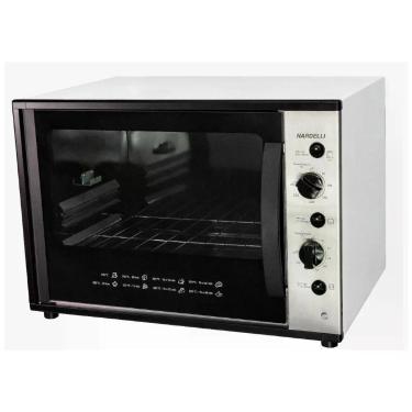 Imagem de Forno Elétrico de Bancada Nardelli SMART60S 60L 1750W com Espeto Giratório Easy Clean Preto
