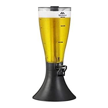 Imagem de Torre de Chopp Marcbeer 2.5 L Marchesoni Marcbeer Transparente com Preto
