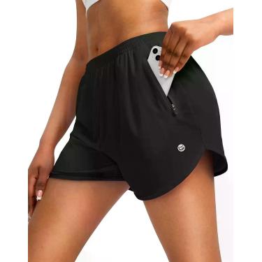 Imagem de Shorts Feminino G Gradual para Corrida de Secagem Rápida com Bolsos co