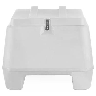Imagem de Báu Bauleto Moto 135 Litros Pro Tork Motoboy Entregador, BRANCO, 135 L