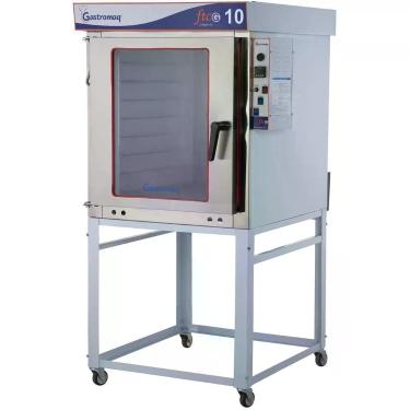 Imagem de Forno Turbo A Gás 10 Esteiras Com Pedestal Ftg10 Gastromaq 110V