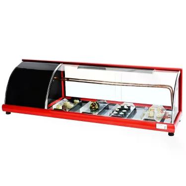 Imagem de Vitrine Expositora Estufa Para Salgados Refrigerada Alfa Sushi 1,30m 2