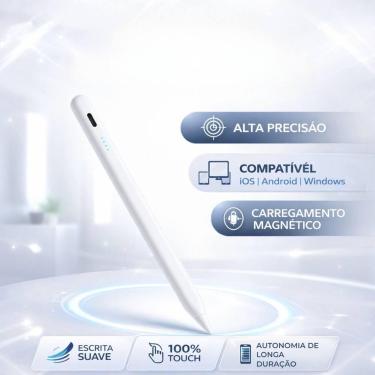 Imagem de Caneta touch universal para celular tablet precisão envio rápido dispo