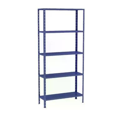 Imagem de Estante EAF005 sem Porta 5 Prateleiras Aço 80CM Azul Elite Aço